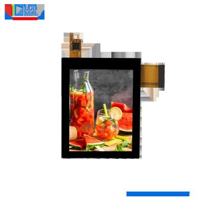 중국 전체 뷰 앵글 3.5'' TFT LCD 터치 패널 IPS 디스플레이 24 비트 RGB SPI 인터페이스 판매용