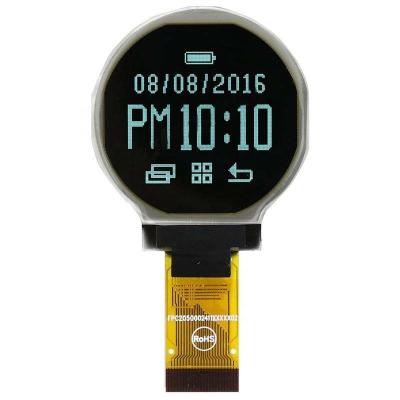 China 1.18 Inch PM OLED Display Screen LCM Panel For Smart Watch Electronic Health Device Wearing for sale