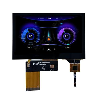 中国 4.3'' IPS 480*RGB*272 Tft Lcd ディスプレイ 40ピン RGB インターフェイス 容量感触パネルディスプレイ 販売のため