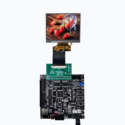 China LCD Mall 3.5 inch Customized Touch Panel TFT LCD Module -20°C~70°C Operating Temp 54pin for Industrial for sale