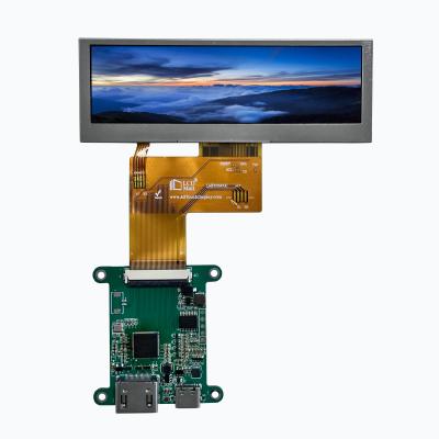 中国 3.9インチHDMIインターフェイス TFT LCDディスプレイ IPS表示 480x128解像度のLCD画面 販売のため