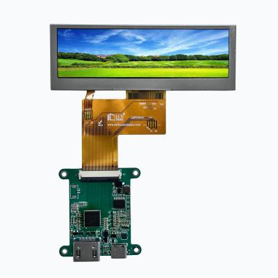 中国 480x128 HDMI TFT モジュール 3.9 インチ TFT LCD スクリーン ディスプレイ LED バックライト IPS ビュー 販売のため