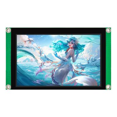 China 5.0 Inch TFT LCD Display 20 Pin SPI Interface 800*480 LT7381 Driver IC Serial Port Screen en venta