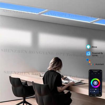 China 240W Smart LED Skylight Light with Adjustable Color Temperature and Tuya WiFi BT Control for sale