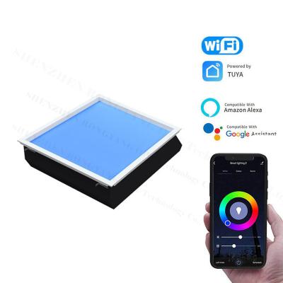 China Artificial Skylight LED Panel Remote Control And No Blue Light Flicker for sale