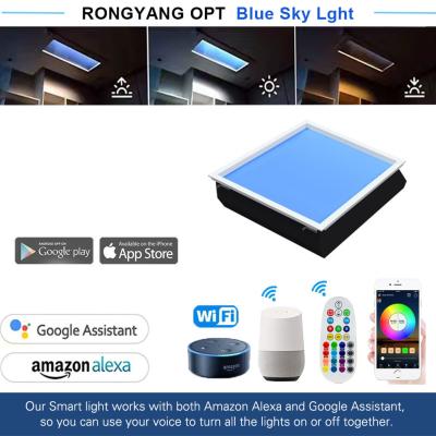 China Smart Dimmable LED Ceiling Panel Light, Remote-Controlled, Perfect for Commercial Spaces for sale