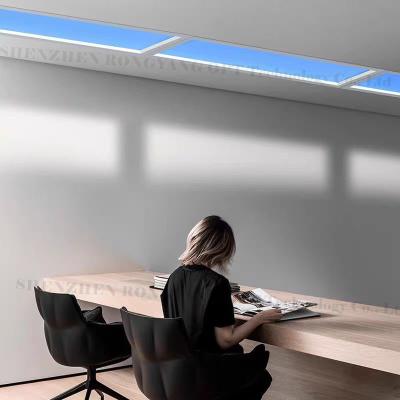 China Vertical 110VAC LED Fake Skylight Durable 4000lm Surface Mounted for sale