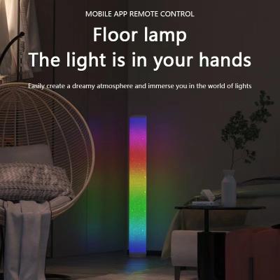 China Multi Scene 90 CRI Corner RGB Lamp , 12V RGB Color Changing Floor Lamp for sale