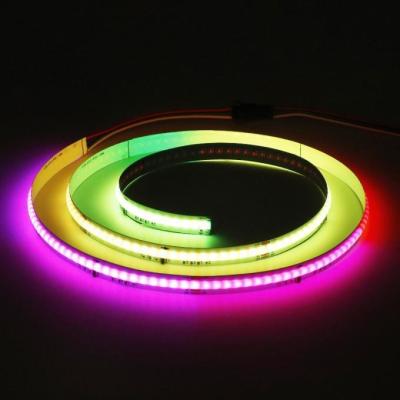 China Cuttable DC 24V 12V RGB COB LED Strip Length 5M 10M CCT 2700K-6000K for sale