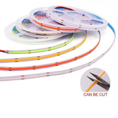 China IP65 Lengte 10M COB RGBW LED Strip Lights Flexibele app-bediening​ Te koop