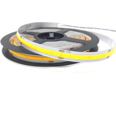 China Multi Scene COB Flexible LED Strip , Practical Dotless Linear LED Strip Lights for sale