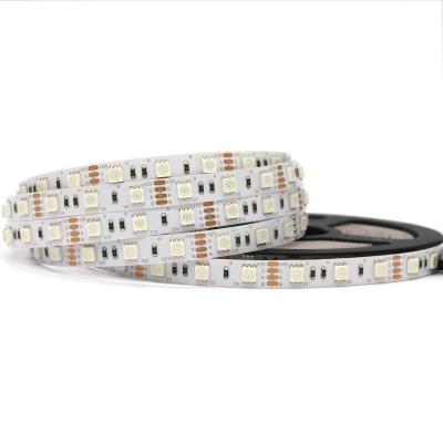 China Silicon Coating 5050 RGB LED Strip Multi Scene 12V 24V Stable for sale