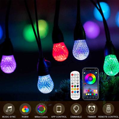 China Kerst Infrarood RGB String Light DC 5V 48ft Afstandsbediening Voor Party Te koop