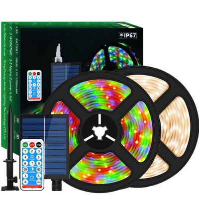 China Multi Scene Practical Solar LED Strip Lights , Indoor Waterproof RGB LED Strip for sale