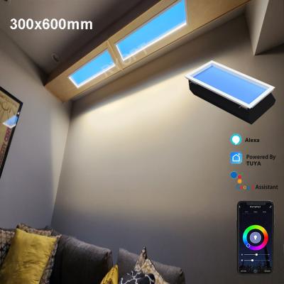 China 2200K-7800K Artificial LED Skylight with Cct Adjustable and Voice Control Support for sale