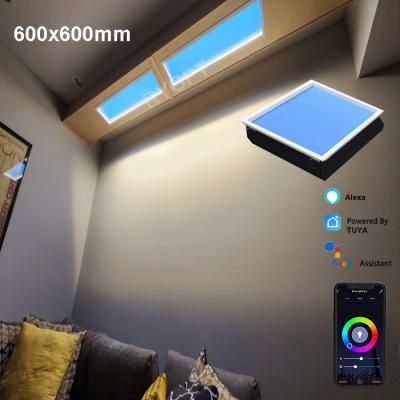 China Smart Dimmable 75W IP44 Waterproof LED Fake Skylight with RGBCCT Color Range for sale