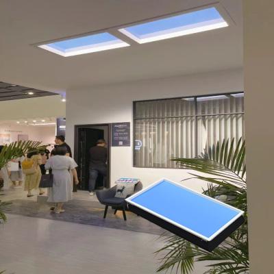 China Disminuible 2700k a 10000k Luz de ventana artificial Ventana falsa con luz solar artificial en venta