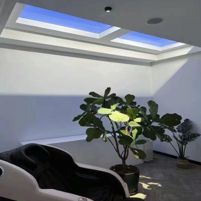 Cina 1200x600 Faux Window Light Panel Blu Sky Light Ritmo circadiano Luce solare naturale in vendita