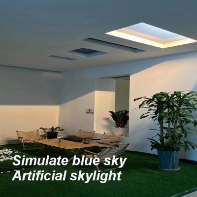 Cina Ritmo circadiano Fake Window Light 300x1200 Voice Control Fake Skylight Window in vendita