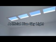 2x2 Artificial Skylight Sunlight Square Led Sky Ceiling Panel 220V Dali 1V-10V