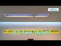 Artificial Skylight Window Tuya Led Fake Skylight 2200K-7800K Multi Scene For Home