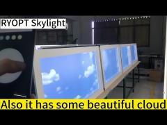 Smart Tuya 600x1200 Daylight Blue Sky Light LED Ceiling Panel Artificial Skylight