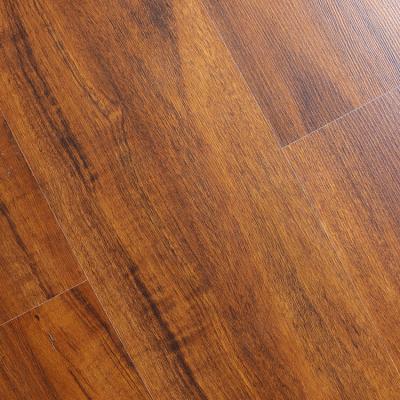 China Traditional Waterproof MDF HDF V Groove 12mm ac1 ac5 Wood Laminate Flooring for sale