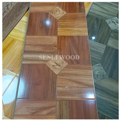 China Ac3 12mm contemporary high quality ac4 glossy laminate flooring for sale