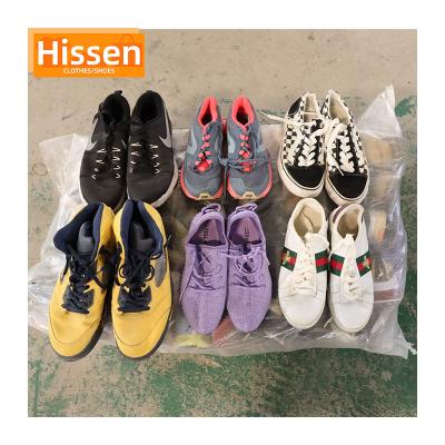 China Europe wholesale sneaker breathable second hand unisex sneakers branded class used sports shoes for sale