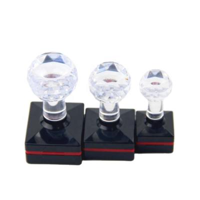 China High Quality Instant Stamp HB Crystal Pre Inked Instant Stamp Handle Stamp Material for sale