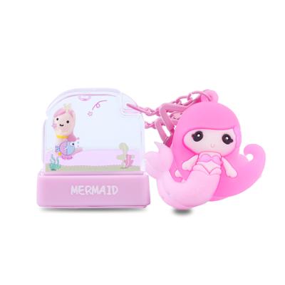 China 100% New Designs Eco-Friendly With Key Chain Lightning Stamp Custom Water World Rubber Stamps For Kids for sale