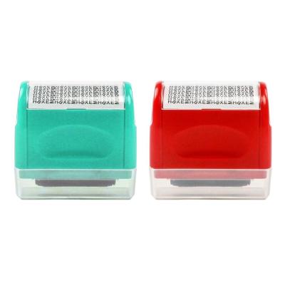 China Eco - Friendly Hot Selling Identity Theft Protection Roll Stamps Confidential Roll Stamps for sale