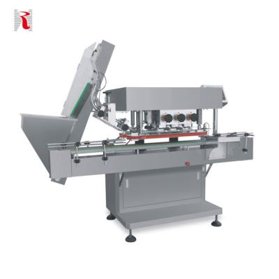 China HCS-D902 Tin Lid Screwing Jar Bottle Food Automatic Screwing Capping Machine for sale