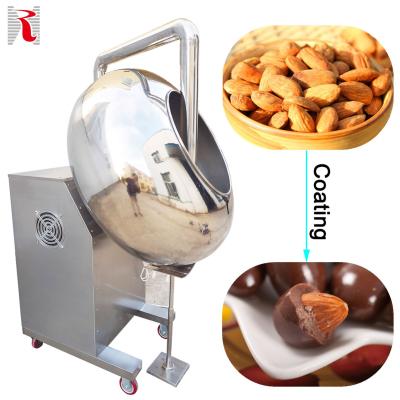 China BY-1000 food polish machine peanut coating machine Tablet coating machine with frequency converter for sale