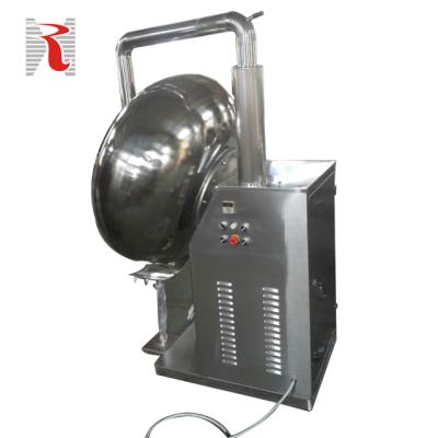 China Single Chocolate Chocolate Peanut Wrapped Coating Machine BY-1000 for sale