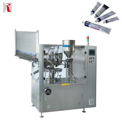 China HPFS-80Z 5-180ml High Food Stainless Steel Paste And Tube Liquid Filling And Sealing Machine for sale