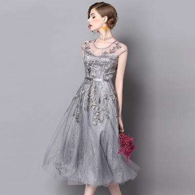 China New Anti-Static Hot High-end Elegant Women Dresses Casual Fashion Plus Size Party Dresses for sale