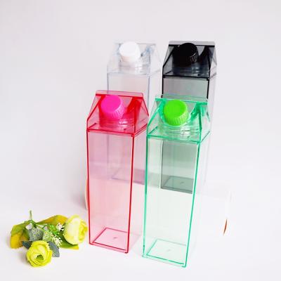 China Viable Fles 500ml Eco Friendly Recycled Plastic Storage Clear Water Milk Bottle for sale