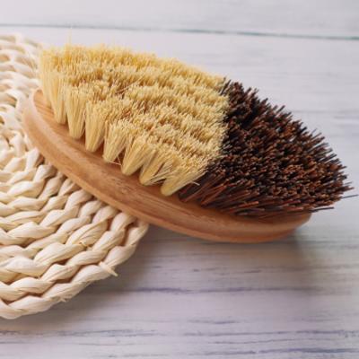 China Sustainable Eco Friendly Bamboo Dish Brush Natural Pot Brush Scrub Cleaning Brushes Scrubber for Dishes Filters Fruit Vegetable for sale