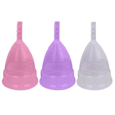 China Silicone Cup Women Reusable Reusable Menstrual Medical Period Cup Feminine Hygiene Products for sale