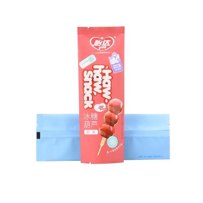 China Excellent Quality Lamination Wholesale Moisture Proof Foil Mylar Bag Back Seal Bag With Tear Hole for sale