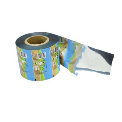 China Custom Printing Logo Plastic Film Roll Moisture Proof Wrapping Material For Food Packaging for sale