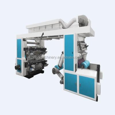 Chine Flexo Building Material Shops High Speed ​​4 Colors Printing Machine Stack Type Flexo Printing Press à vendre