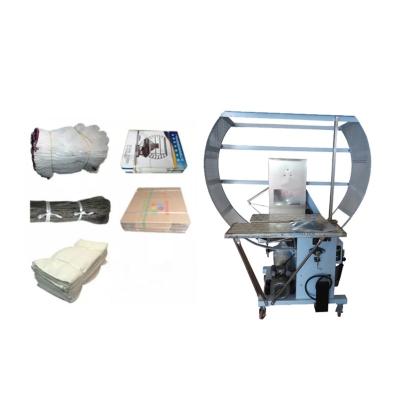 China Food carton box PE tying strap bending machine,carton packing strip machinery for sale