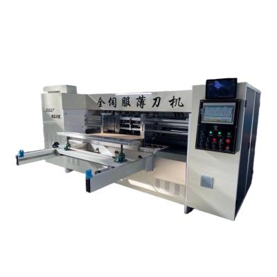 China High stability servo control automatic thin blade slitter scorer machine CNC cardboard slitting machine for sale