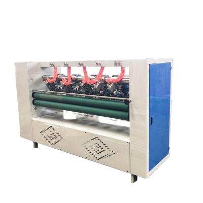 China High stability 1600 1800 2000 2500 rotary slitting and creasing machine thin blade slitter scorer for corrugated board and plastic board for sale