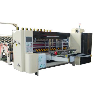 China Manufacturing Plant DGM High Speed Automatic Corrugated Cardboard Carton Box rotary die cutting machine for corrugated box for sale