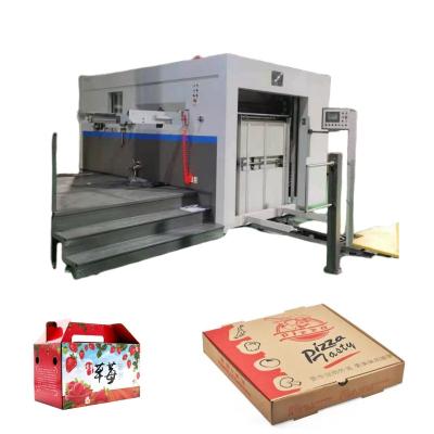 China Manufacturing Plant Widely used 1200 Semi auto flat bed die cutter for paperboard box carton die cutting making machine for sale