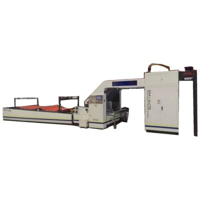 China Food high speed fully automatic corrugated cardboard flute laminating machine/carton box flute laminate machinery for sale