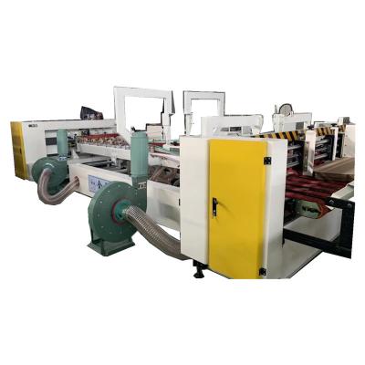 China Food Automatic stitching gluing machine corrugated cardboard making machine stitching gluing machine for carton for sale